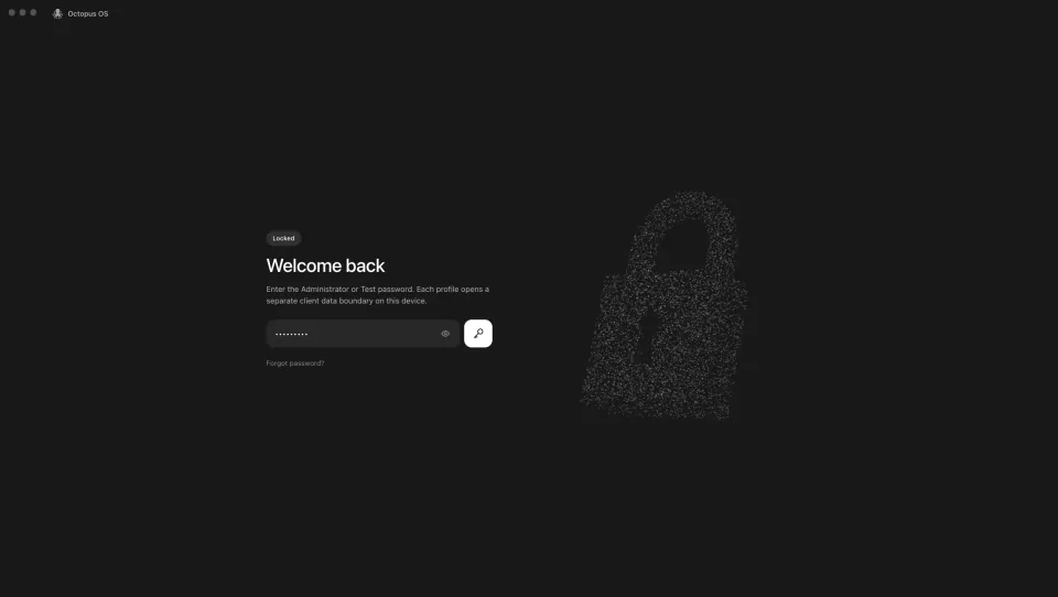 Locked Octopus workspace profile