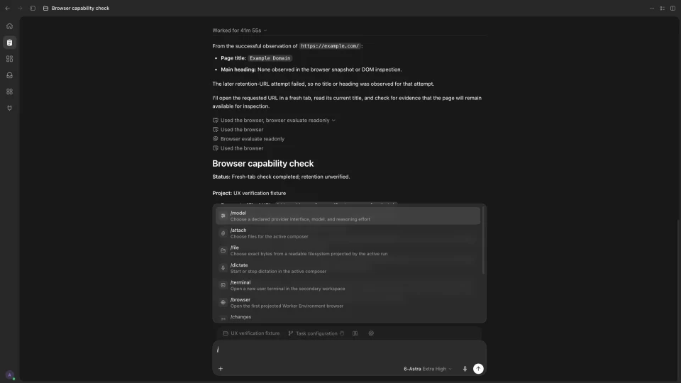 Octopus task tools and model controls