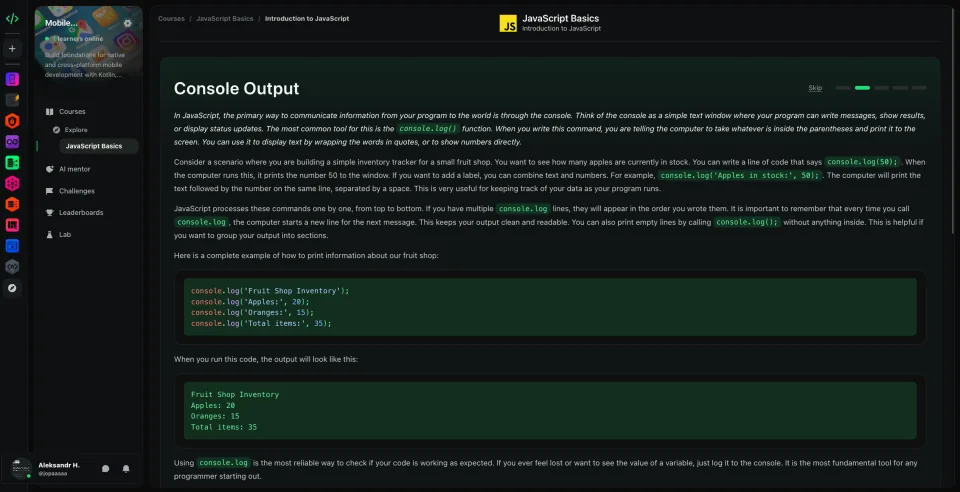 HackCode course theory